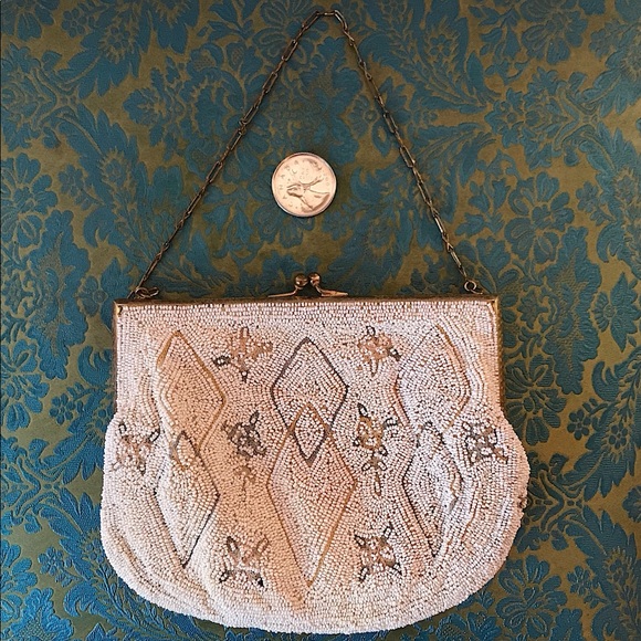 VINTAGE mini beaded bag - Picture 6 of 6